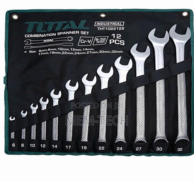 Strong Total 12pcs Combination Spanner Setsize:6-32mm - main view