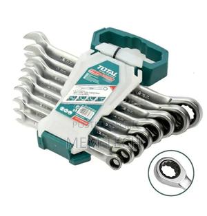 Total Strong 8pcs Ratchet Spanner Set - main view