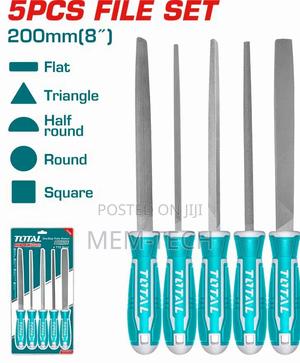 Total Quality 5 PCS Steel File Set/8” - thumbnail 2