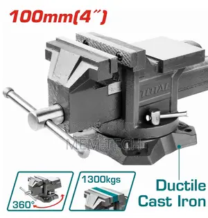 Heavy Duty Total Bench Vice Size:4"