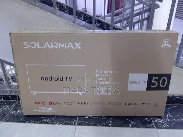 Solarmax 50" Full Hd Led Tv Android Os With Dolby Audio - main view