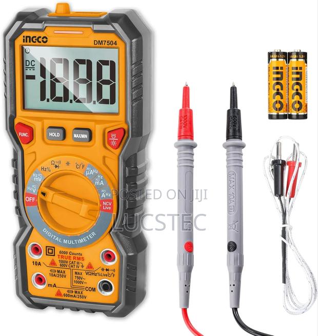 Ingco Dm7504 Digital Multimeter.