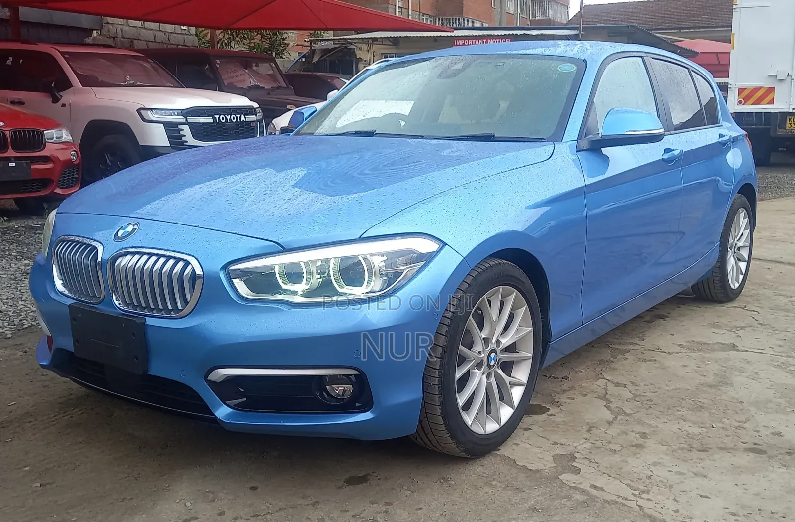 BMW 118i 2018 Blue