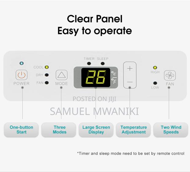 Hisense 12000btu Portable Air Conditioner - thumbnail 6