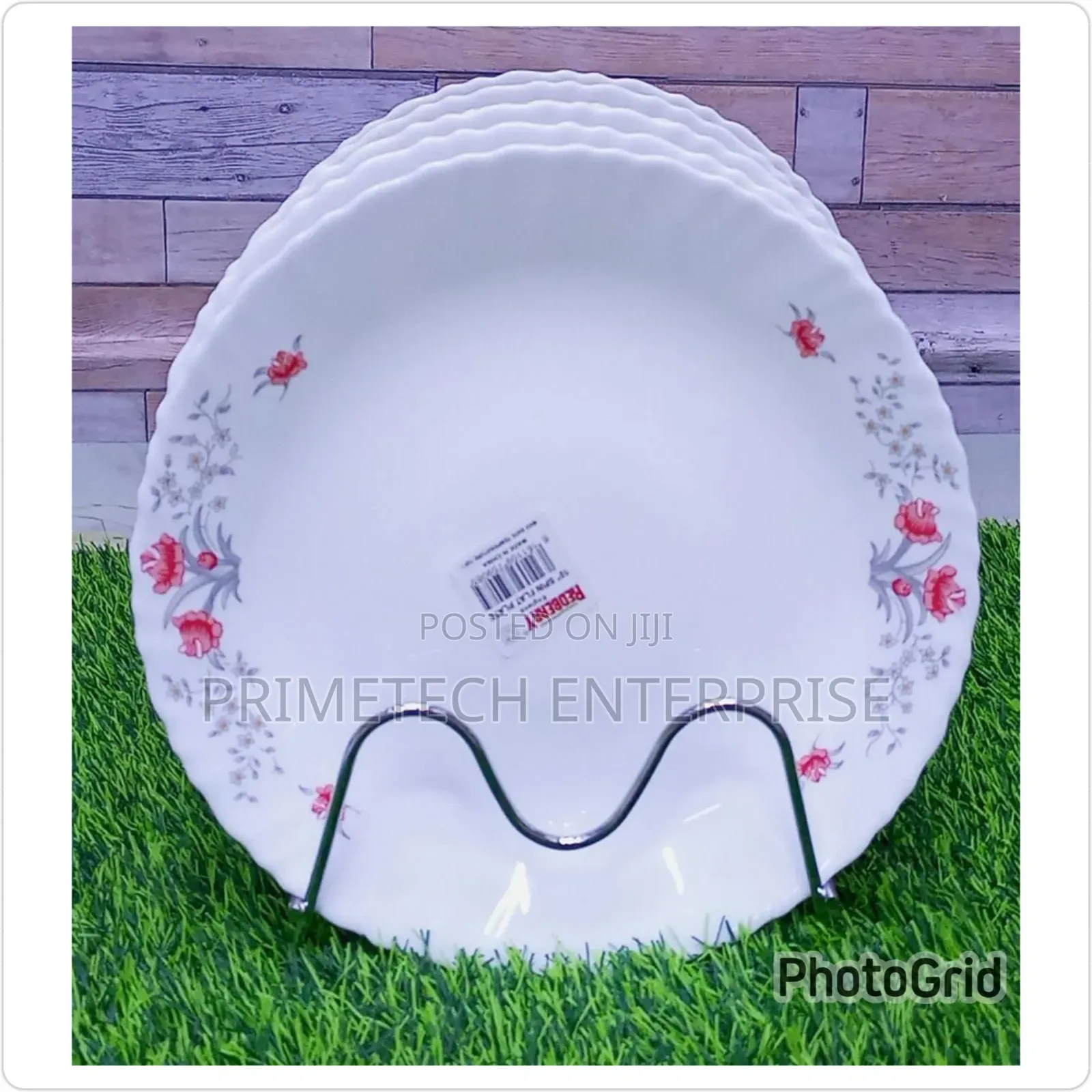 6pcs Redbelly Dinning Plates
