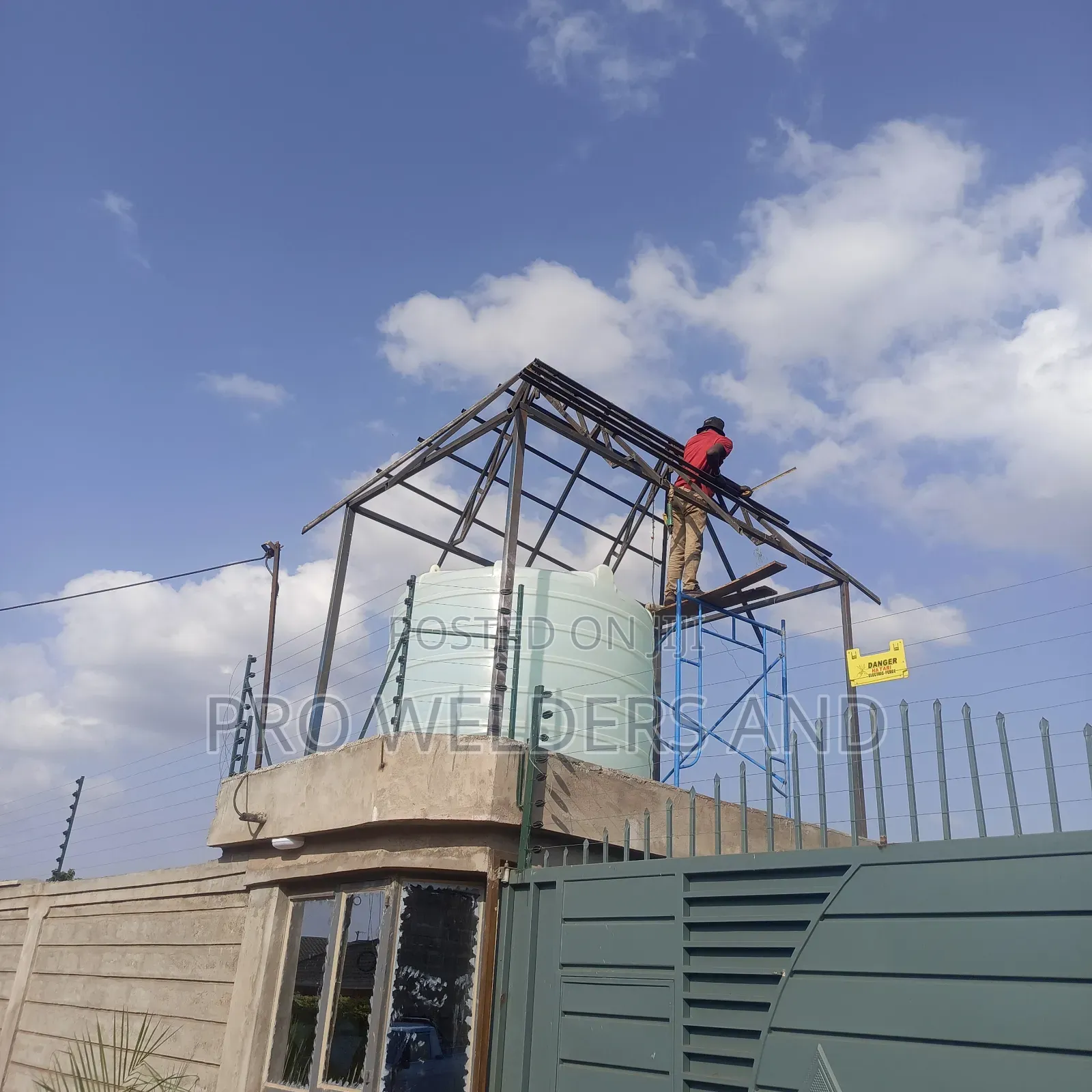 Steelroof Works in Kenya