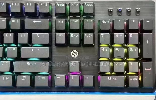 Original Hp Gk 100f Gaming Keyboard RGB - thumbnail 6