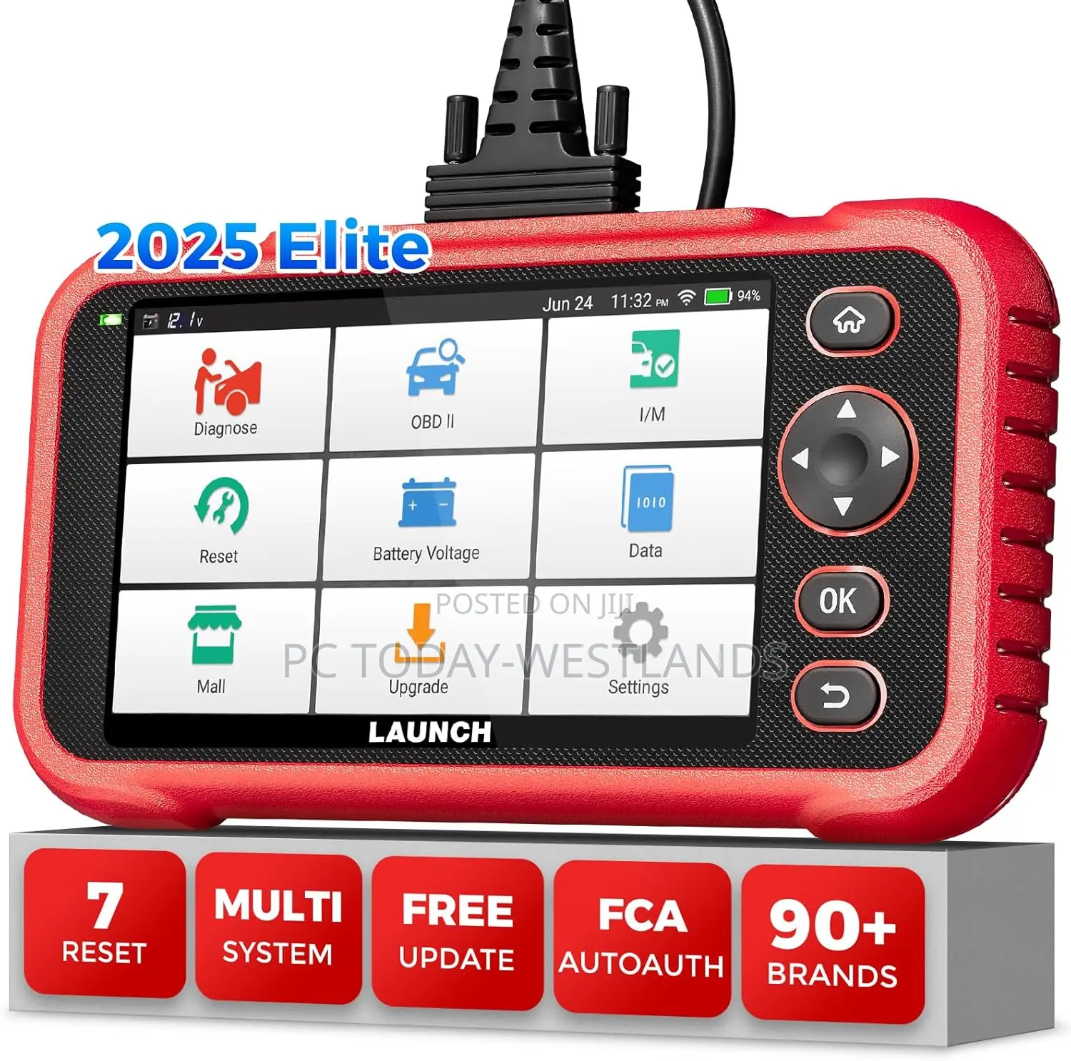 Launch Obd2 Scanner Crp123i V2.0 Elite,2025