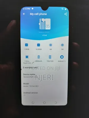 Tecno Pop 5 Go 16 GB Blue