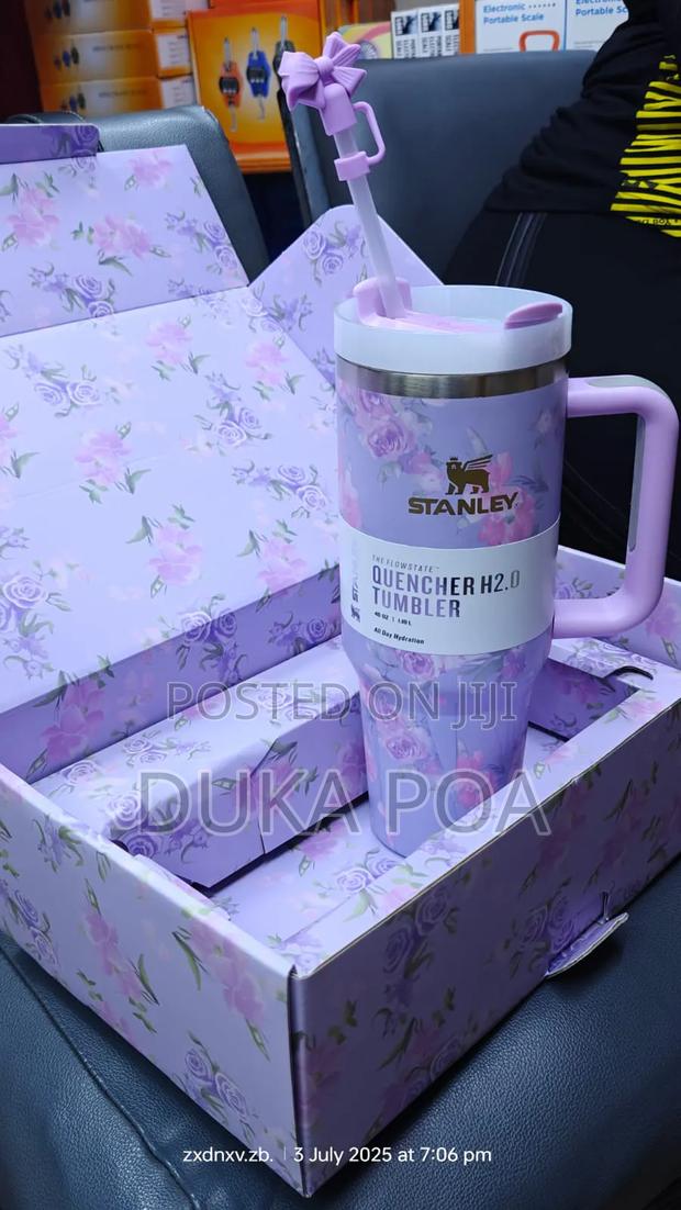 Loveshack Stanley Mugs Flowered Stanley Cup - main view