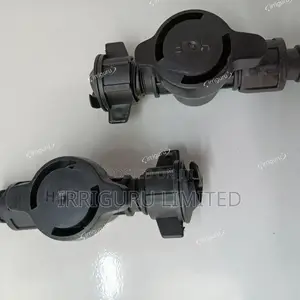 Black Layflat-Drip Minivalves