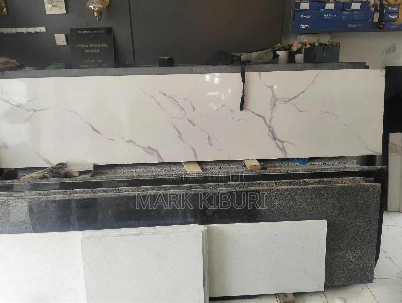 Pure White Granite Worktops