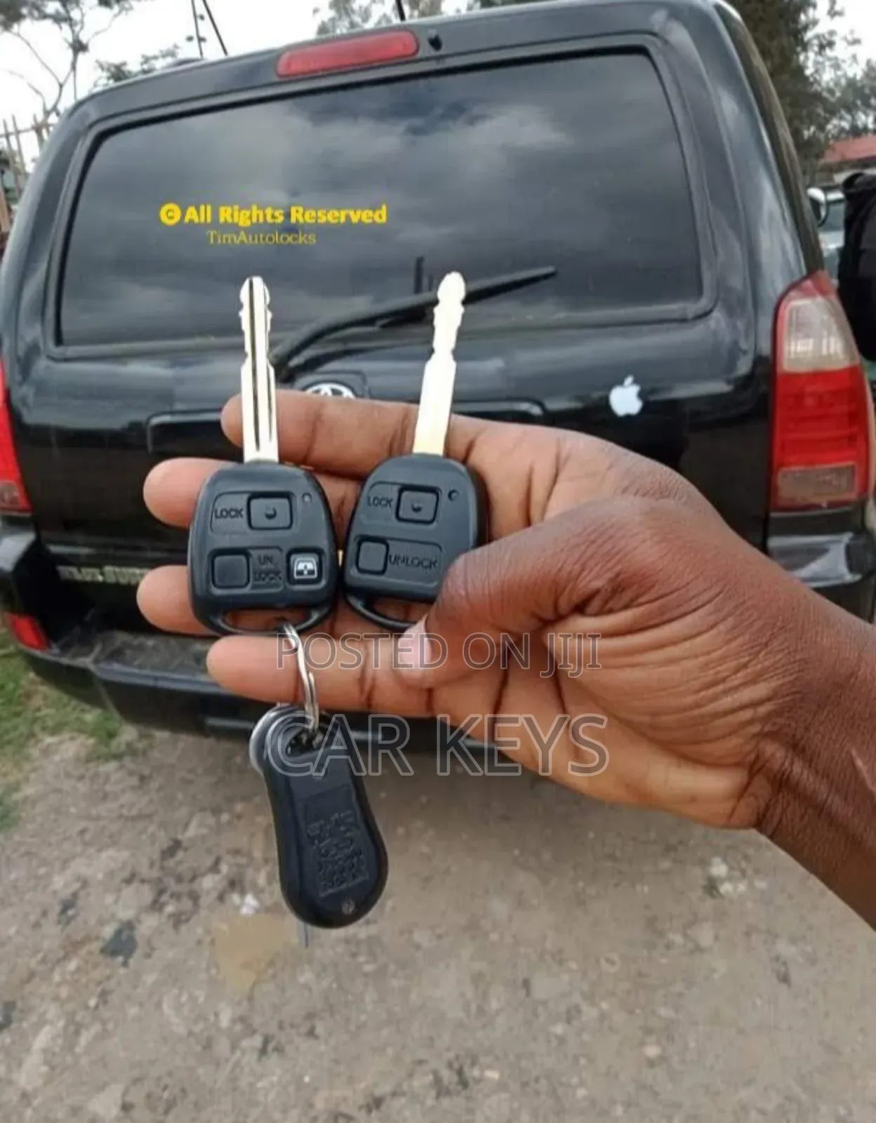 Toyota Hilux Surf Key Programming