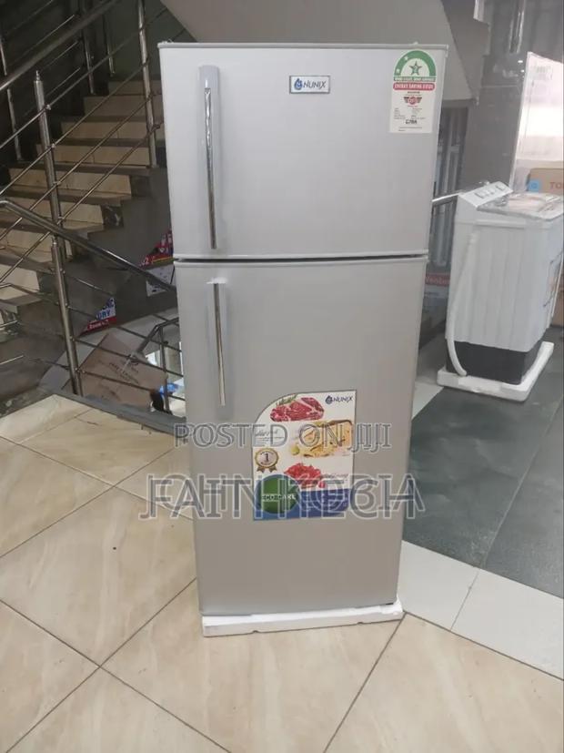 Nunix 210ltrs Large Capacity Double Door Refrigerator Fridge - thumbnail 2