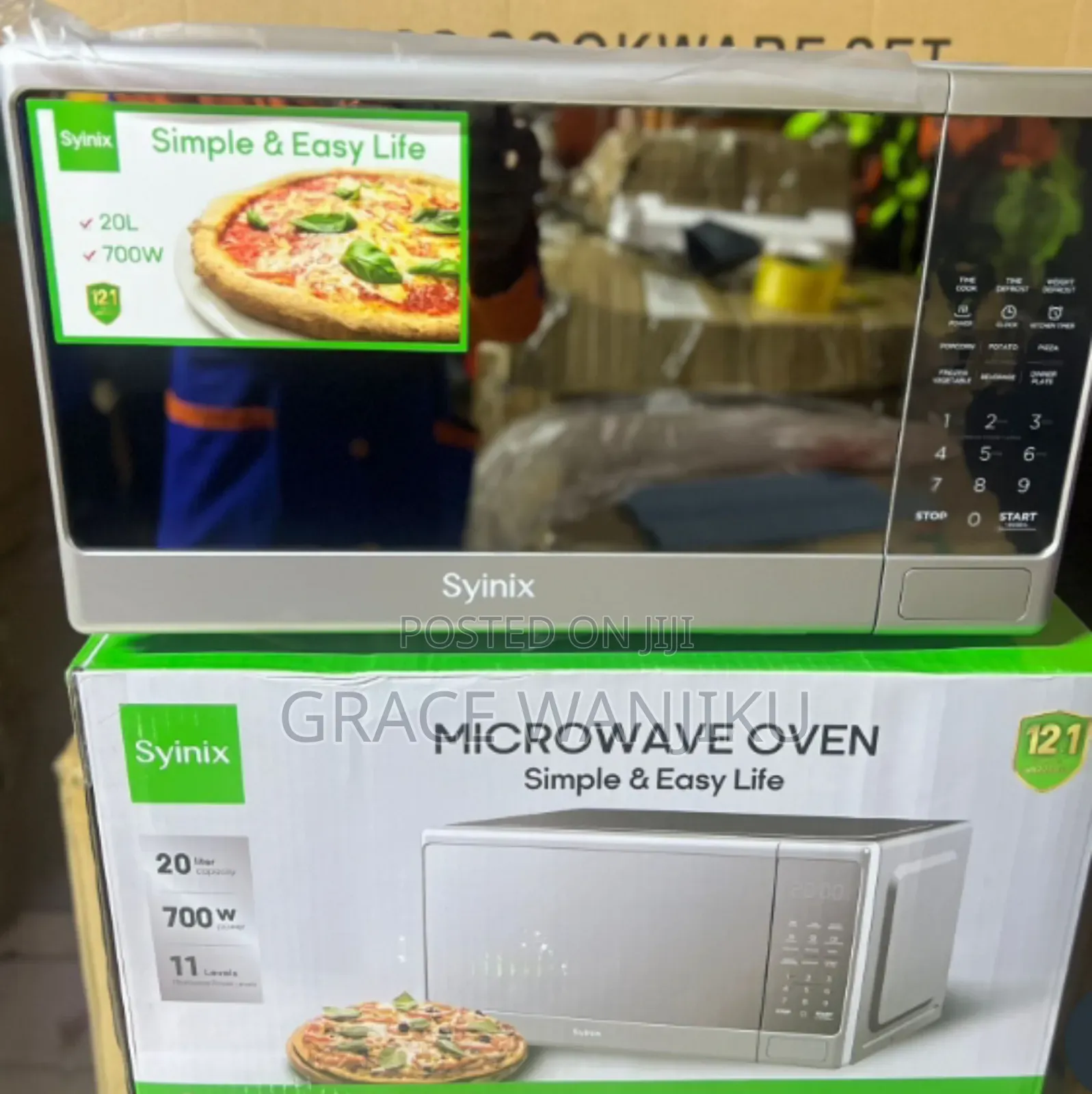 Synix Digital Microwave 20 L Grey