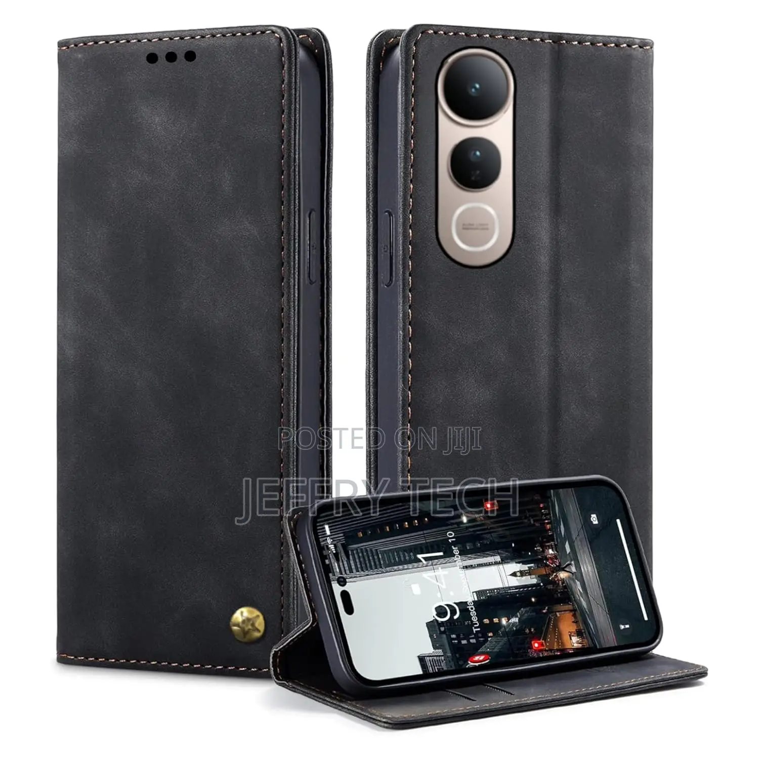 Flip Cover for Vivo V50 Lite 5g, Wallet Case With [Kickstand