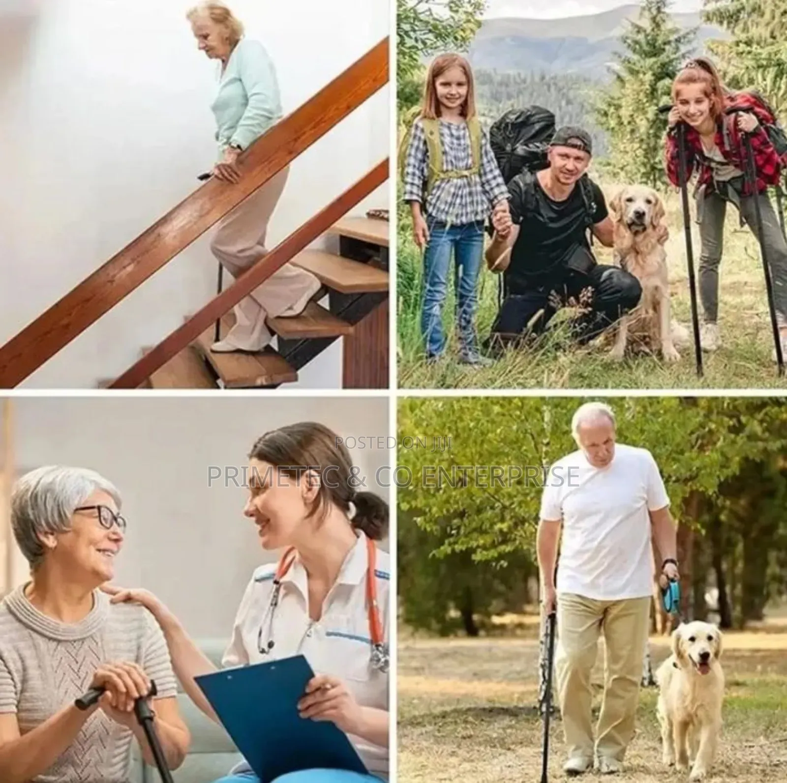 Foldable Walking Stick
