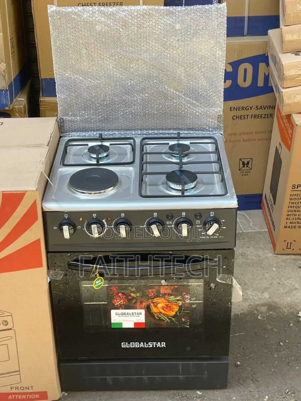 60*60 Globalstar Jet 3+1 Standing Cooker