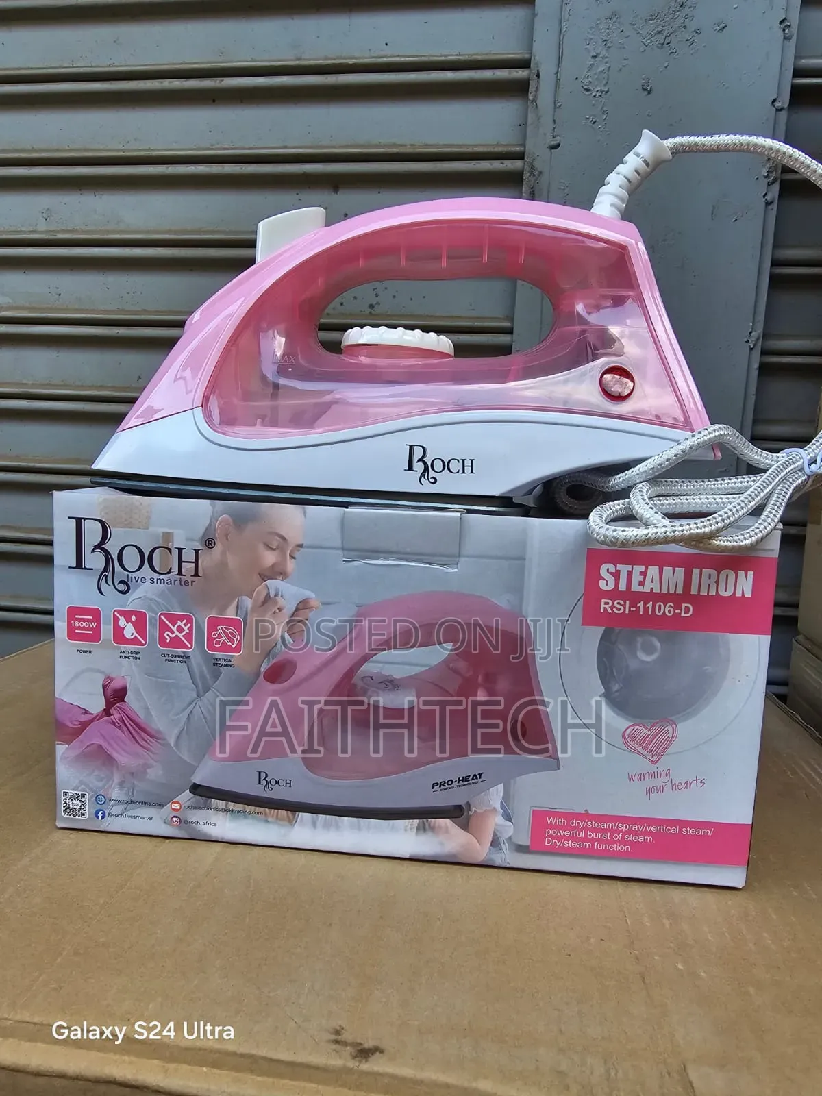 Roch Steam Iron Box