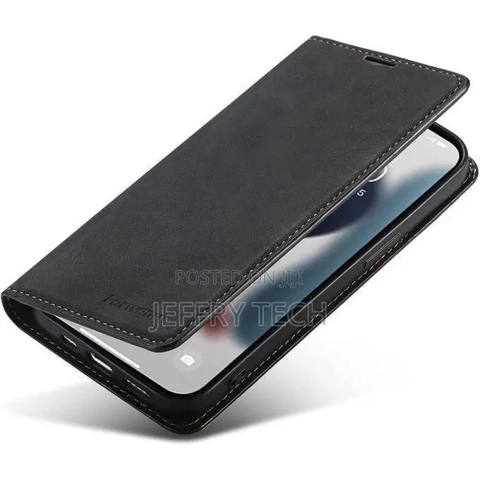 Oppo A3 Leather Flip Cover /Flip Case With Kickstand, Magnet