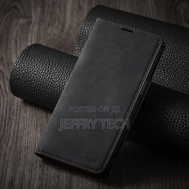 Oppo A3 Leather Flip Cover /Flip Case With Kickstand, Magnet - thumbnail 3