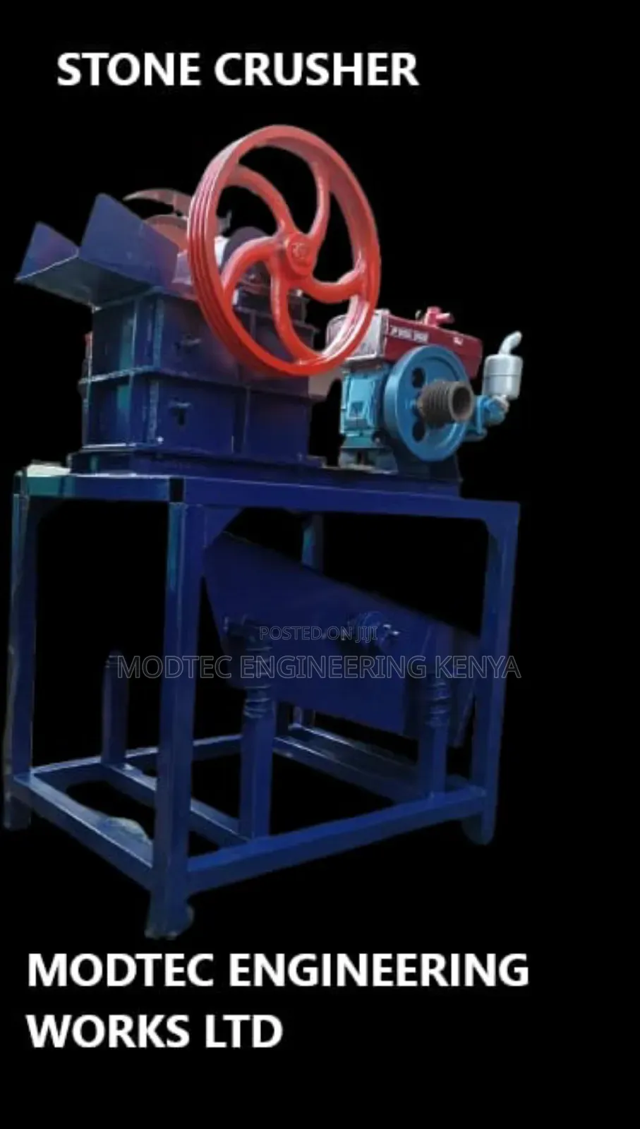 Modtec Engineering Ltd: Heavy Duty Stone Crusher Machine