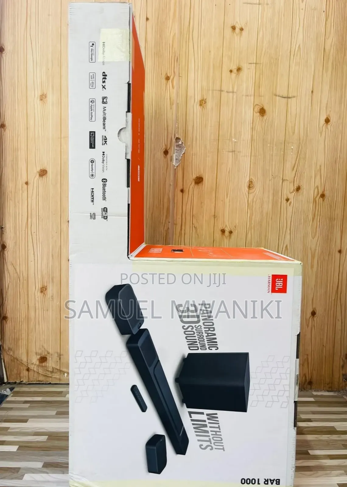 JBL Bar 1000 Detachable Surround Speakers Dolby Atmos
