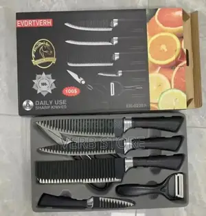 6 PCS Set Kitchen Knife