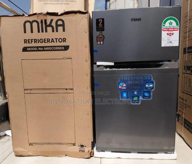 Mika 86 Litres Double Door Refrigerator