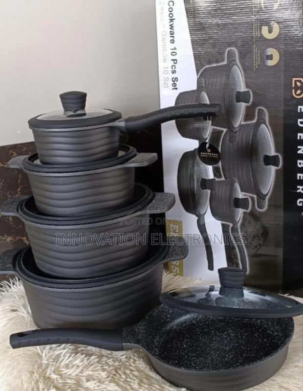 Edenberg Nonstick Cooking Pots 
10 PCS Sets - main view