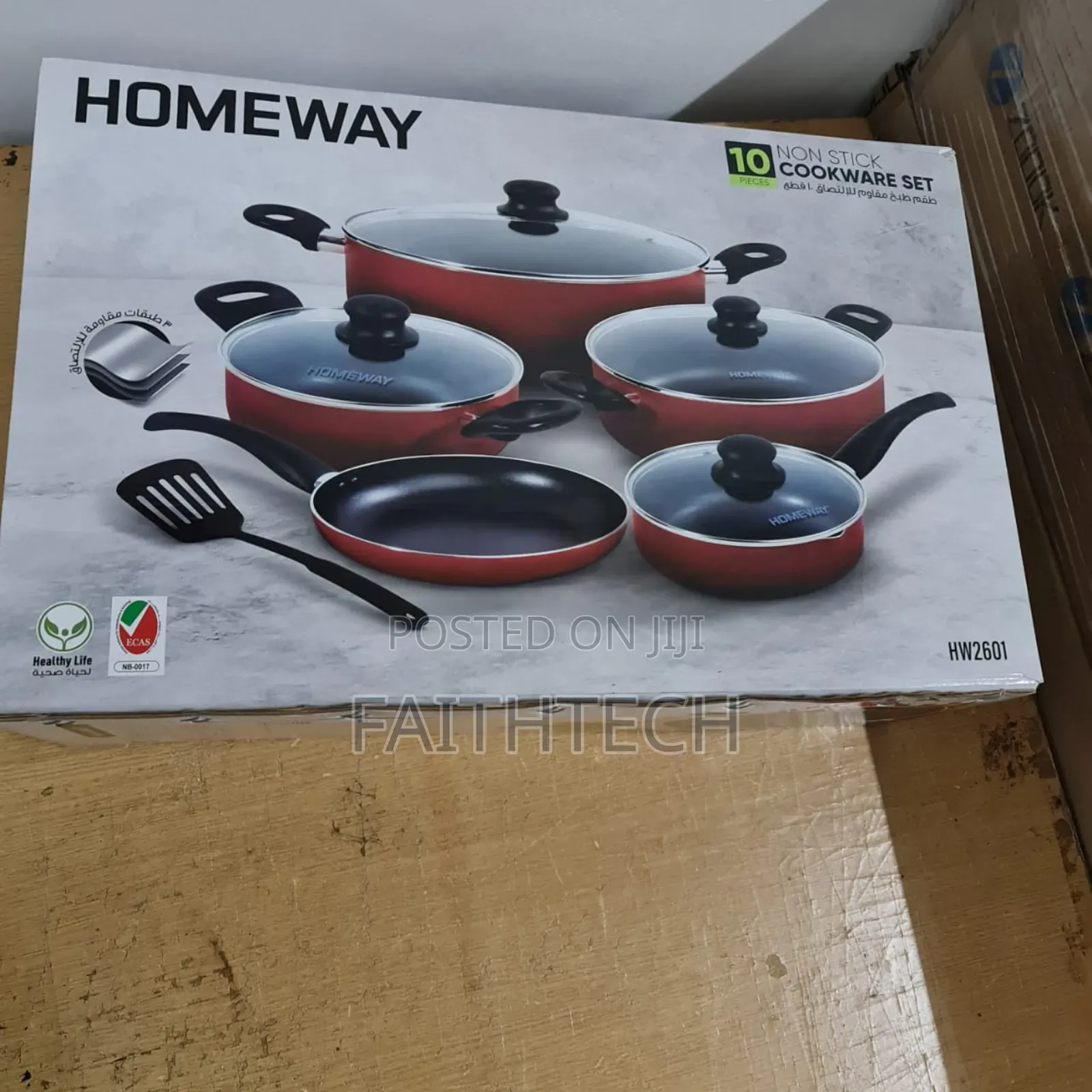 10pc Nonstick Cookware Set