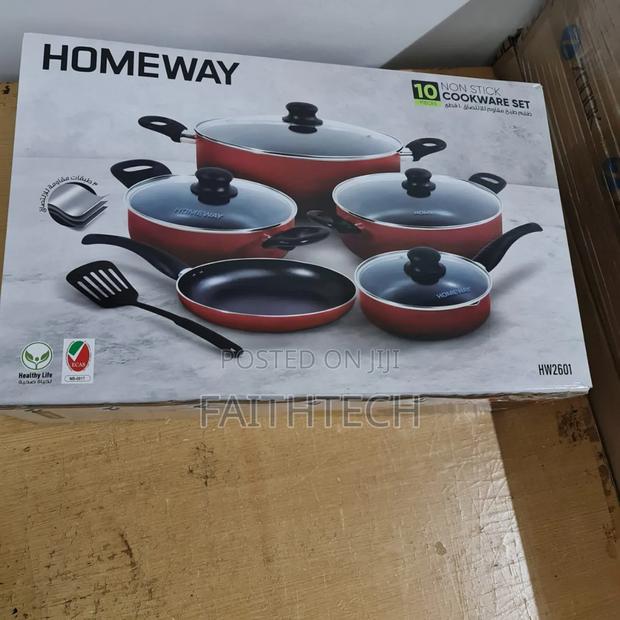 10pc Nonstick Cookware Set