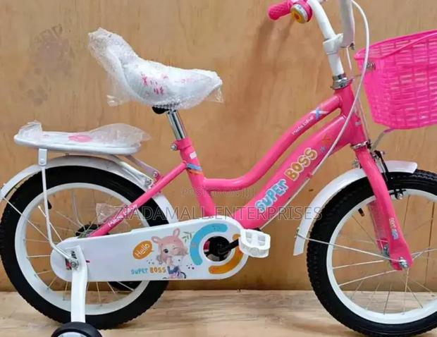 Built for Action: Superboss Size 16 Bike With Training Wheel