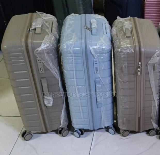 3 in 1 Unbreakble Laxurious Rubber Suitcase Travel Bag - main view