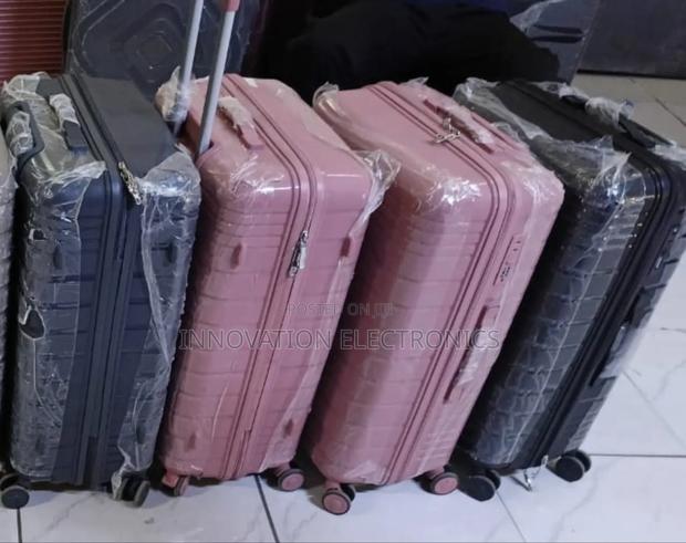 3 in 1 Unbreakble Laxurious Rubber Suitcase Travel Bag - thumbnail 3