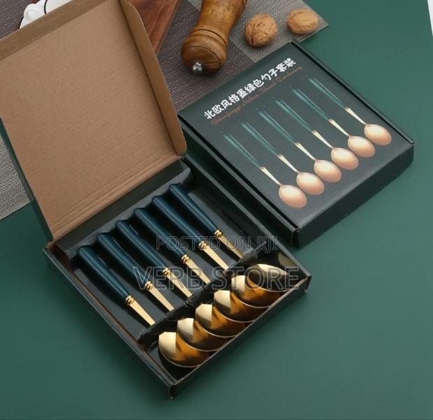 Set of 6 Spoons Packaged in a Box