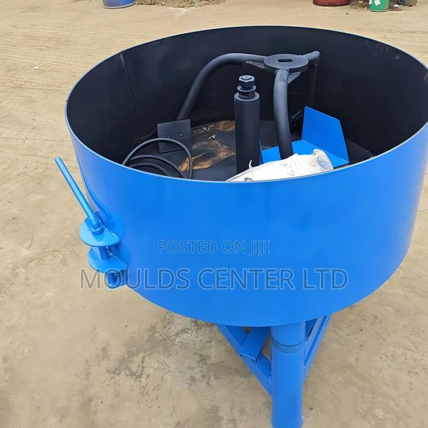 Jq500 Pan Mixer Machine - thumbnail 2