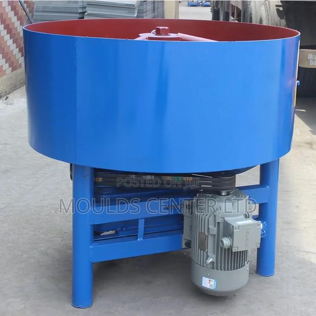 Jq500 Pan Mixer Machine - main view