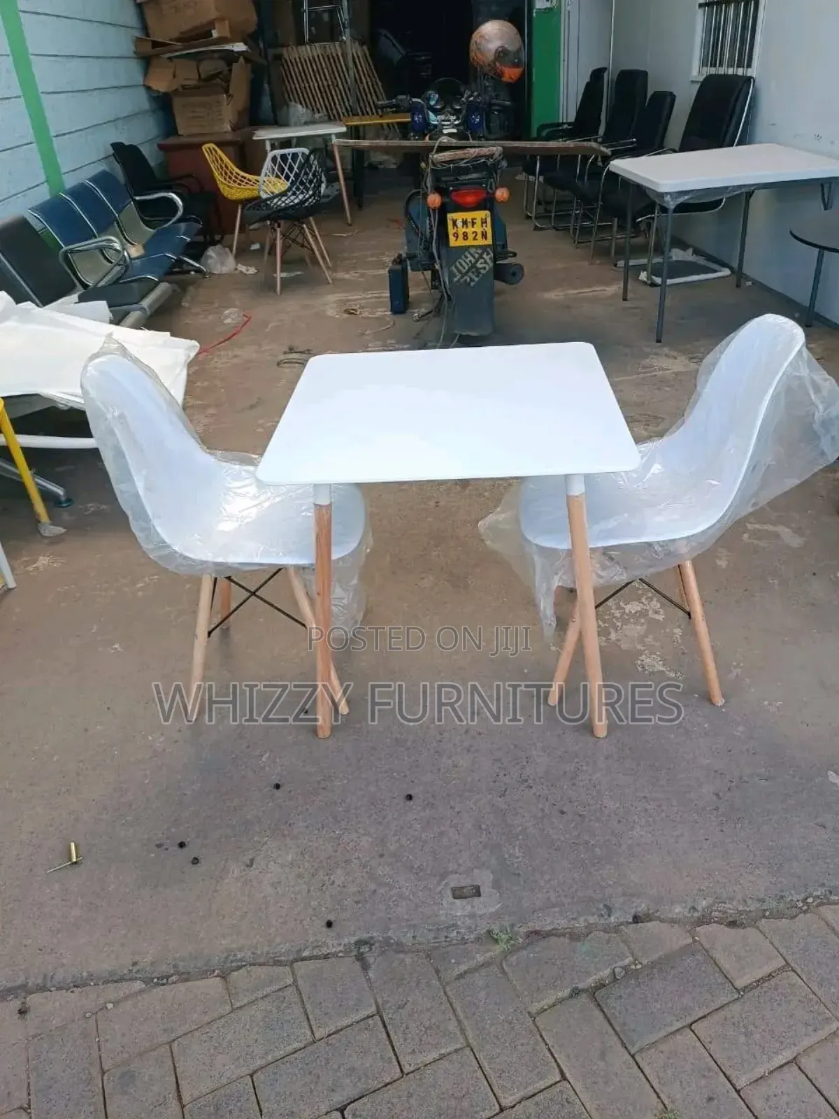 White Dining Set 001