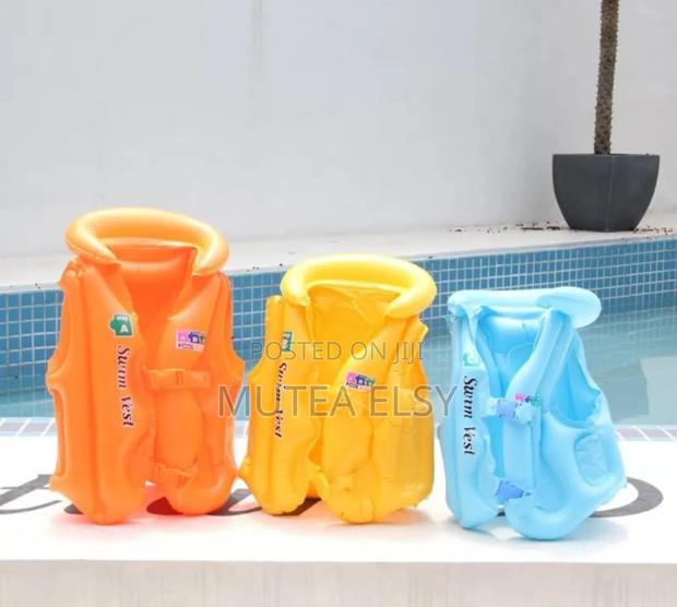 Yellow, Orange Blue Kids Life Jackets - thumbnail 3