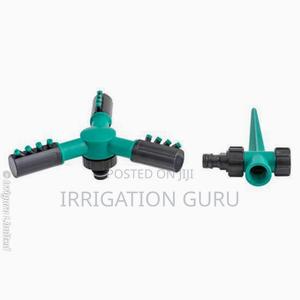 3arm Garden Sprinkler With a Ground Spike - thumbnail 2