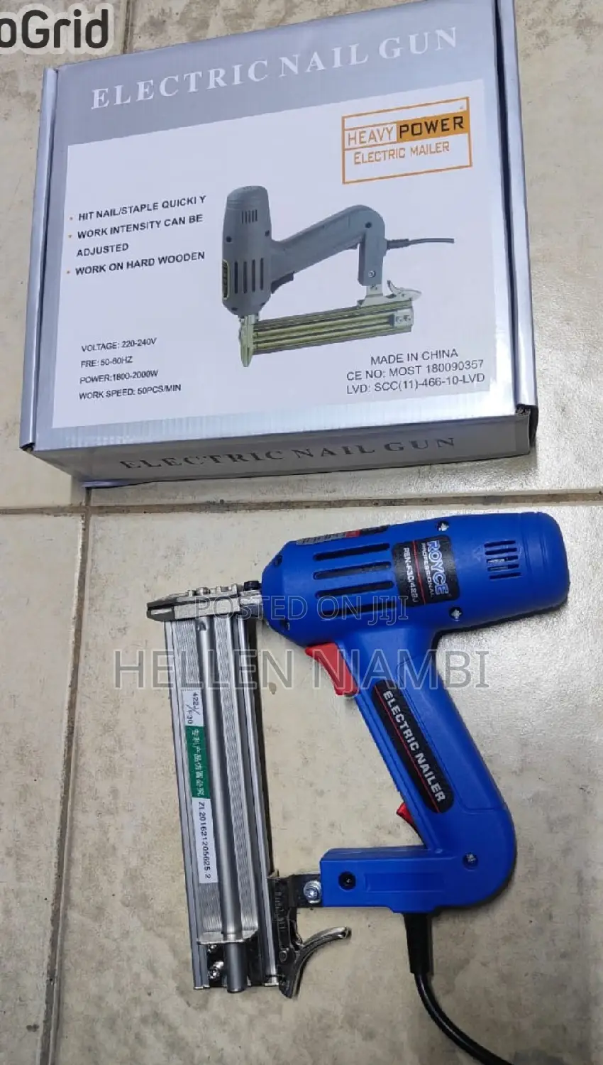 Royce 2000w Electric Nail Gun