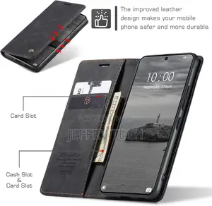 Xiaomi Poco X6 Pro 5g Case, Flip Wallet Leather Case With