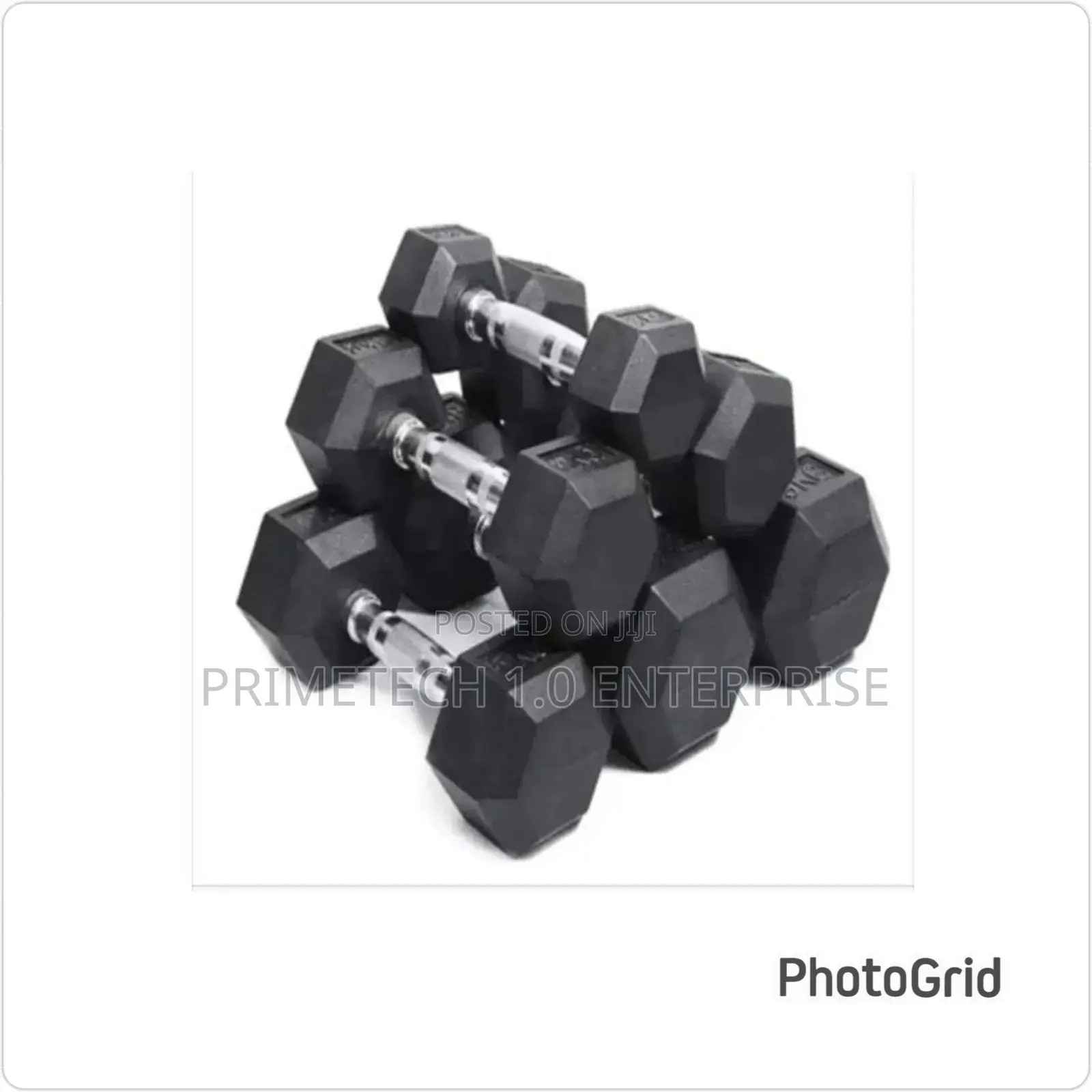 5kgs Hexagonal Dumbells
