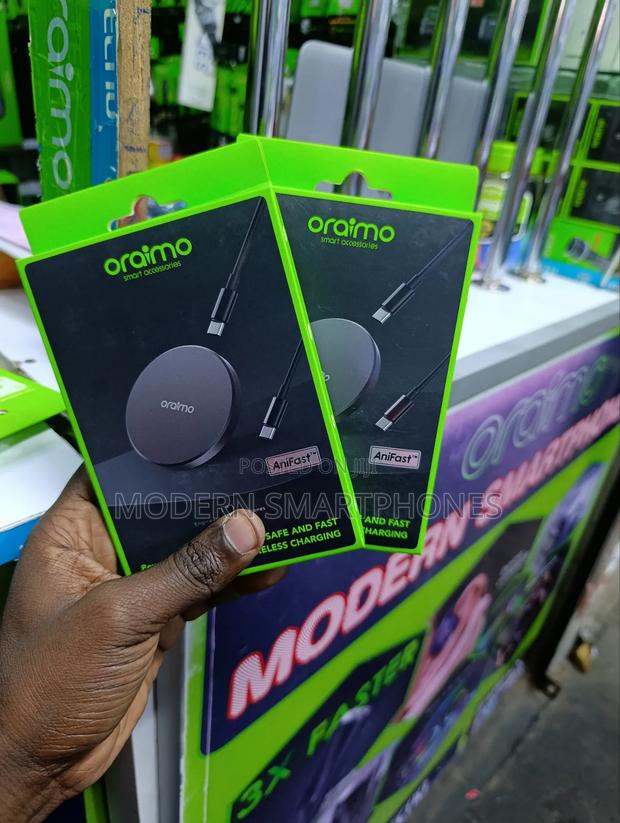 Oraimo Powerdock 15w Magnetic Wireless Charging Pad - thumbnail 3