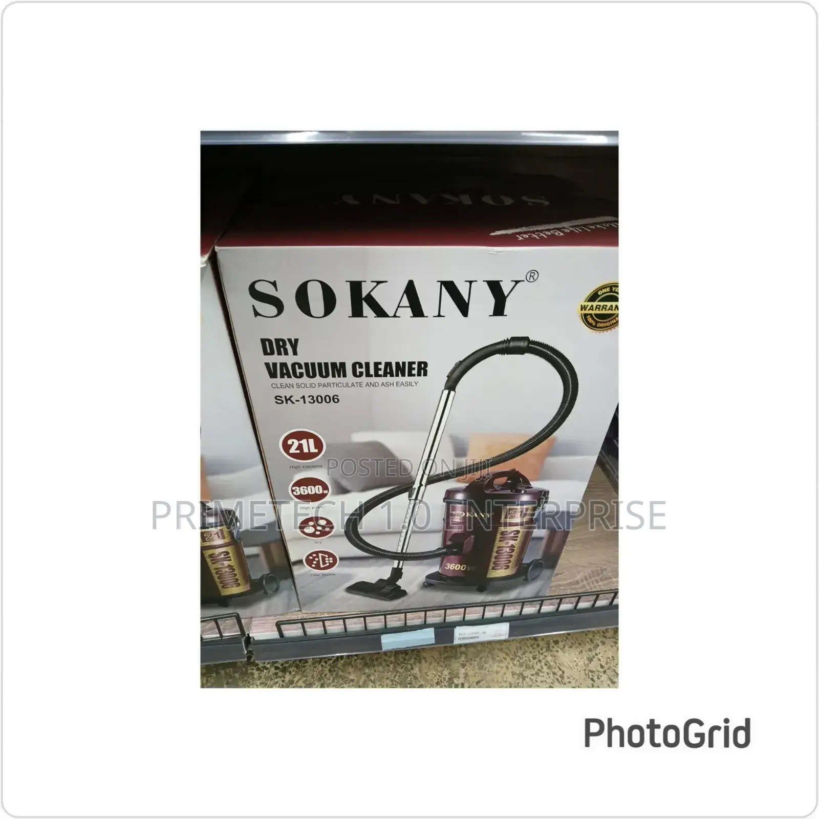 Sokany Vacuum Cleaner-21ltrs