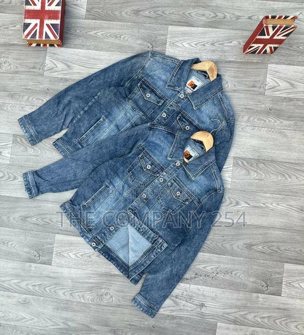 Quality All Weather Casual Plain Jeans Denim Made Jacket - thumbnail 3