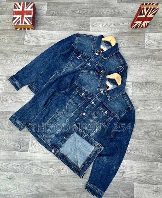 Quality All Weather Casual Plain Jeans Denim Made Jacket - thumbnail 5