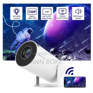 *Smart Portable Projector 
Rotatable 
 120 Ansi Lumens