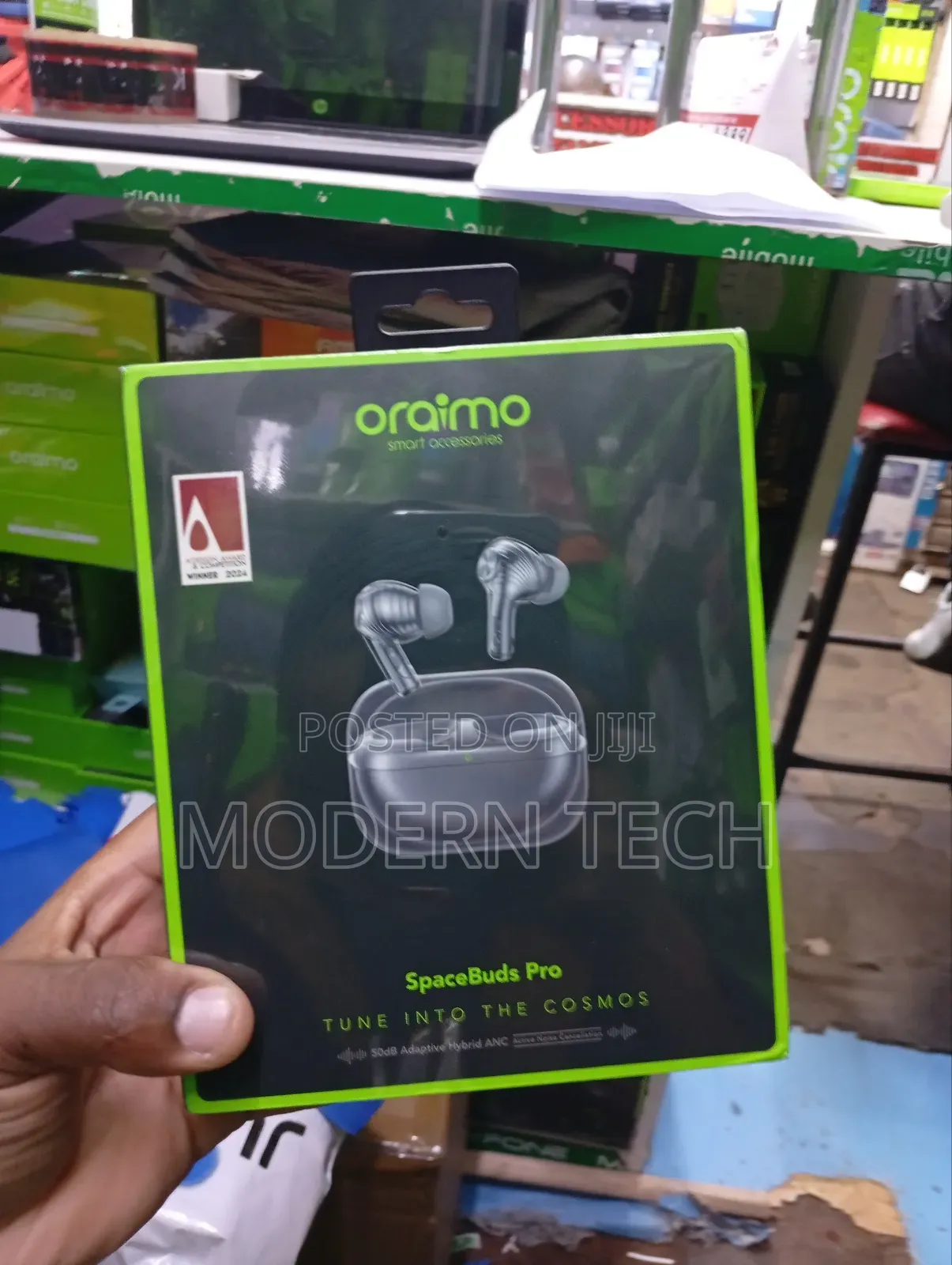 Oraimo Spacebuds Pro Hybrid Anc True Heavybass Earbuds